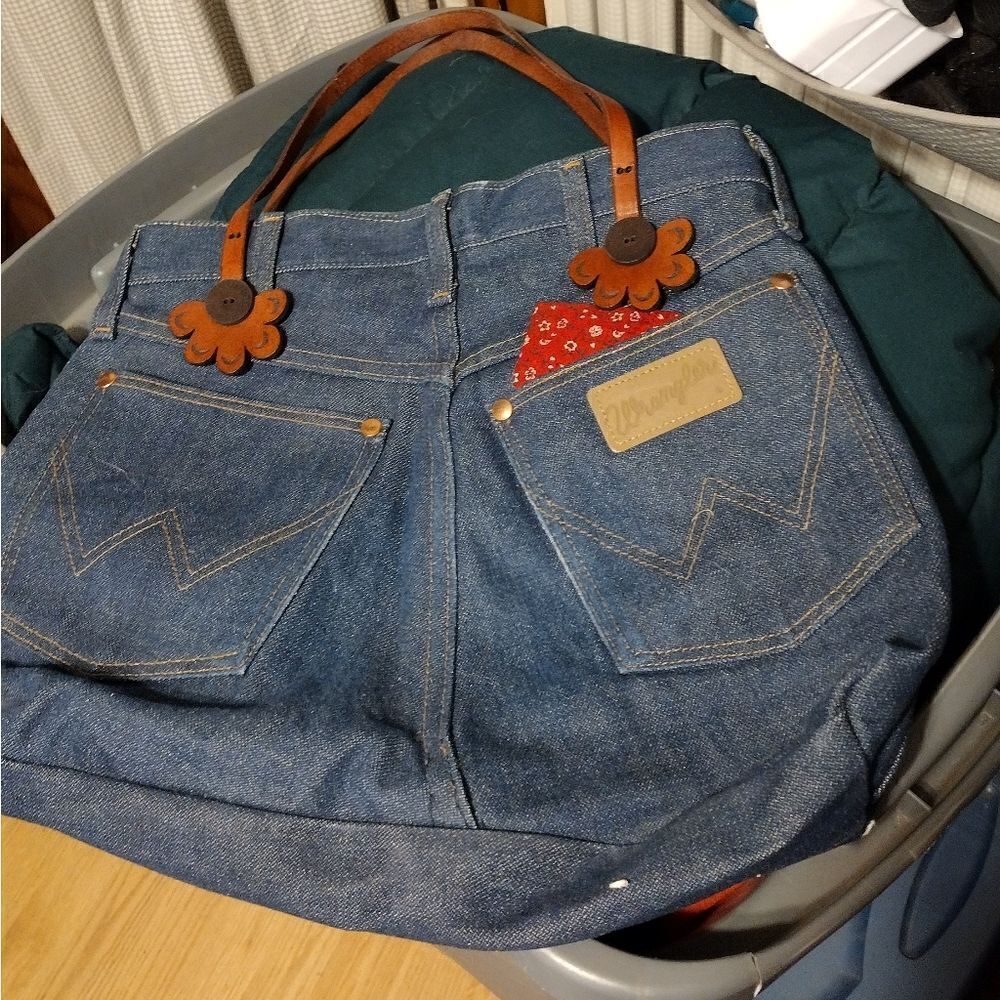 Wrangler jean shoulder bag